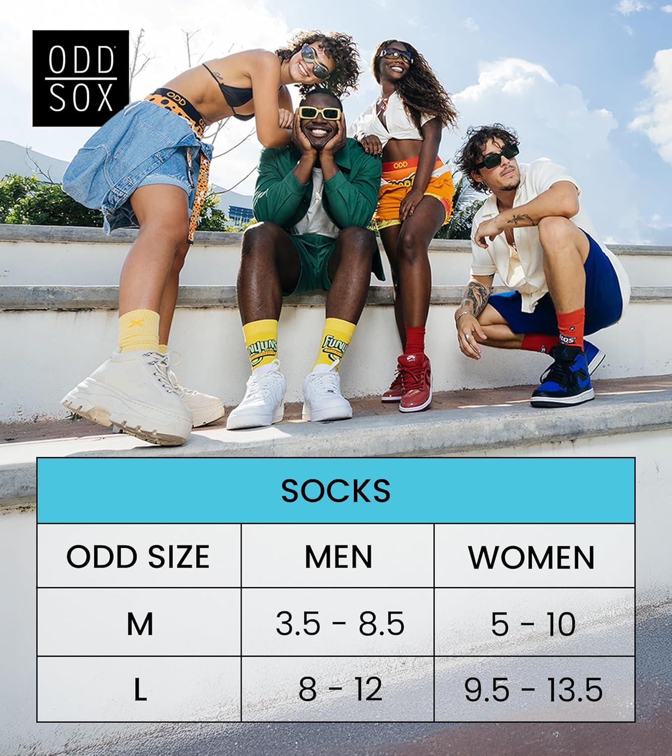 image:imageCool Socks Condiment Novelty Crew Socks for Men amp Women Fun FoodThemed Gift Colorful Everyday Crew Sock CollectionFranks on Everything