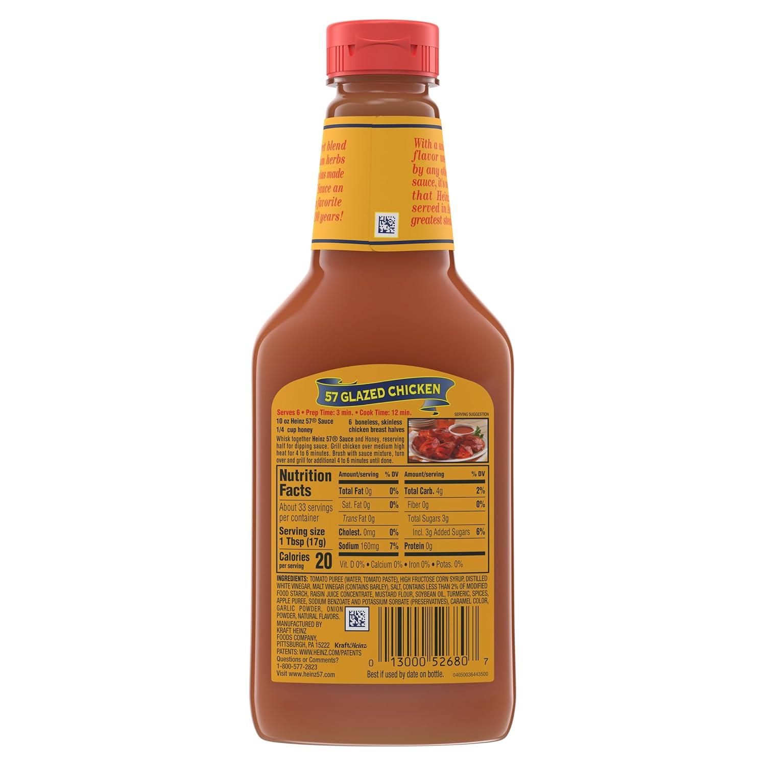 image:imageHeinz 57 Original Sauce 20 oz Bottle57 Sauce