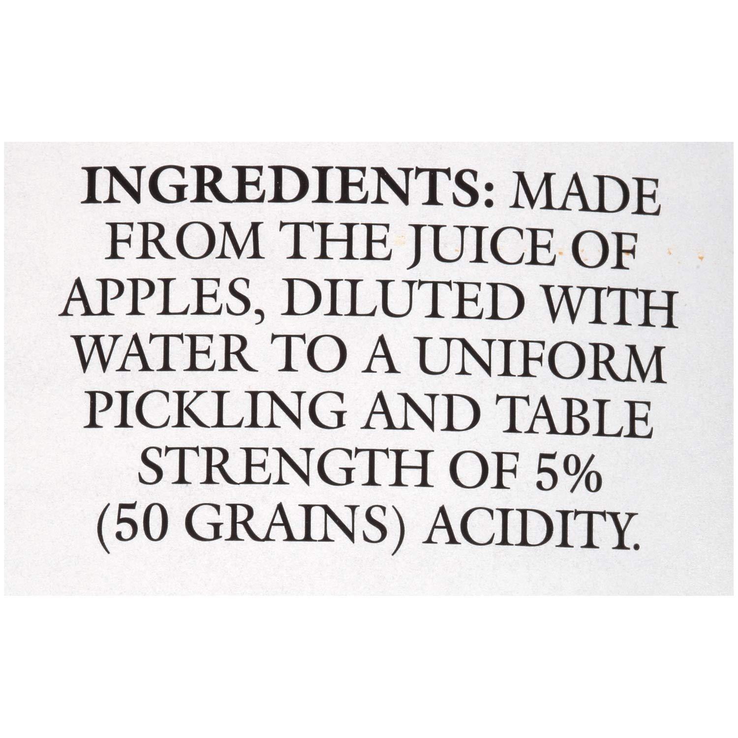 image:imageHeinz Apple Cidar Vinegar 1gal Jug128 Fl Oz Pack of 1