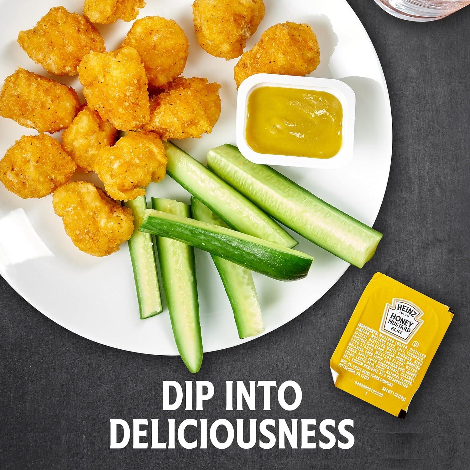 image:imageHeinz Honey Mustard Sauce 1 oz Packets Pack of 100Honey Mustard