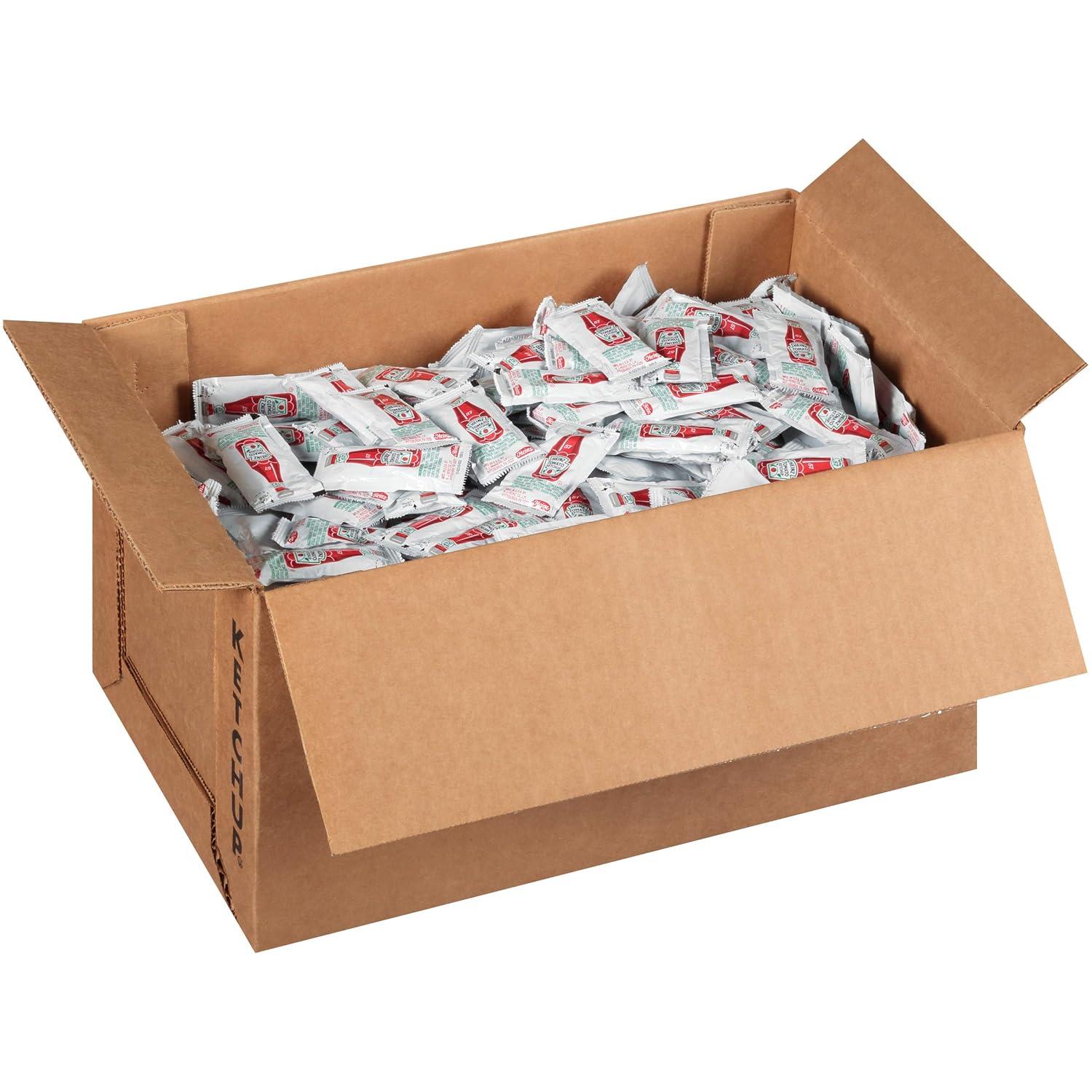 image:imageHeinz Ketchup Single Serve Packet 025 oz Packets Pack of 750039 Ounce Pack of 1000