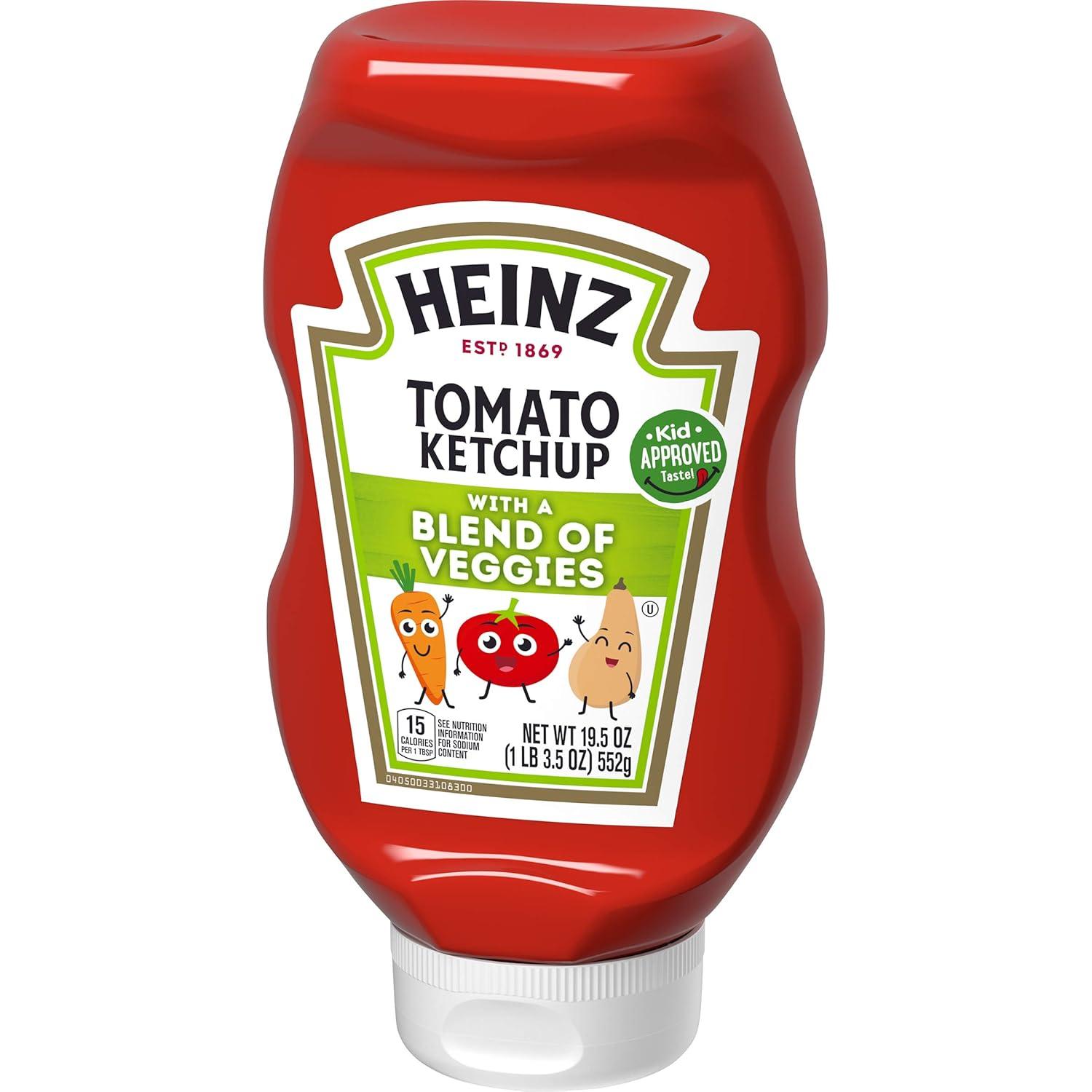 image:imageHeinz Ketchup Single Serve Packets 9g Packets Pack of 1000195 Ounce Pack of 1