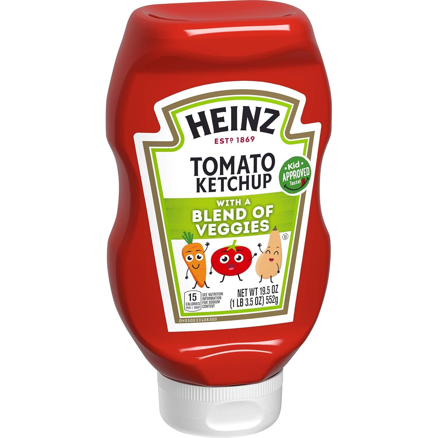 image:imageHeinz Ketchup Single Serve Packets 9g Packets Pack of 1000195 Ounce Pack of 1