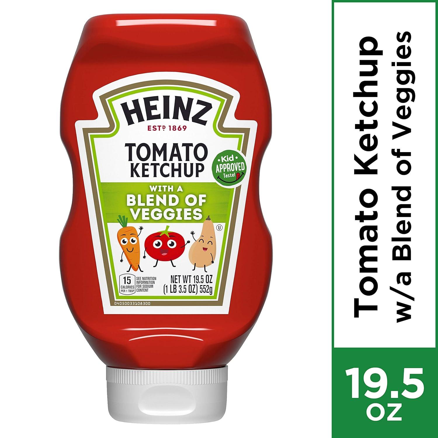 image:imageHeinz Ketchup Single Serve Packets 9g Packets Pack of 1000195 Ounce Pack of 1