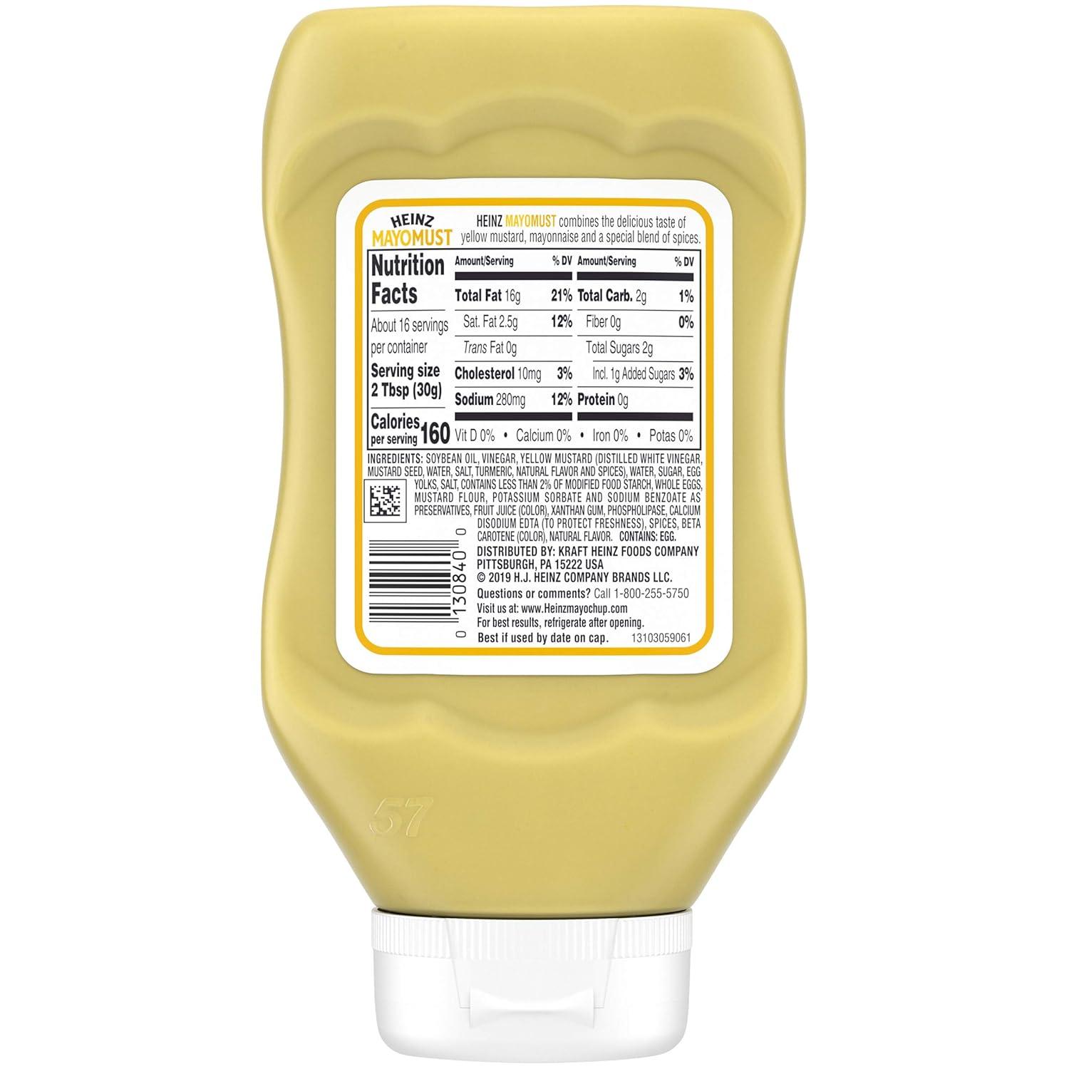 image:imageHeinz Mayochup Sauce 1925 oz BottleMustard