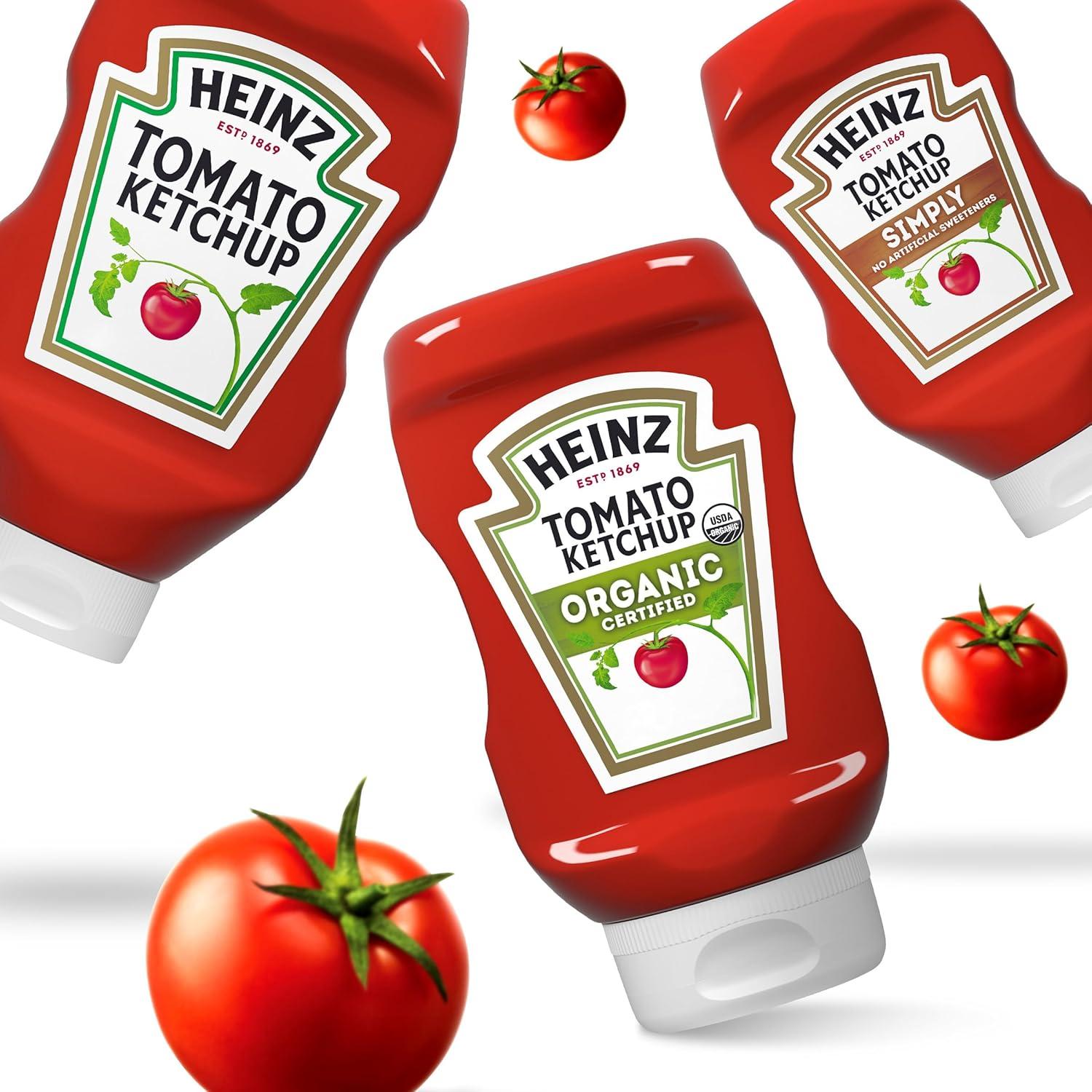 image:imageHeinz Organic Tomato Ketchup 14 oz Bottle14 Ounce Pack of 1