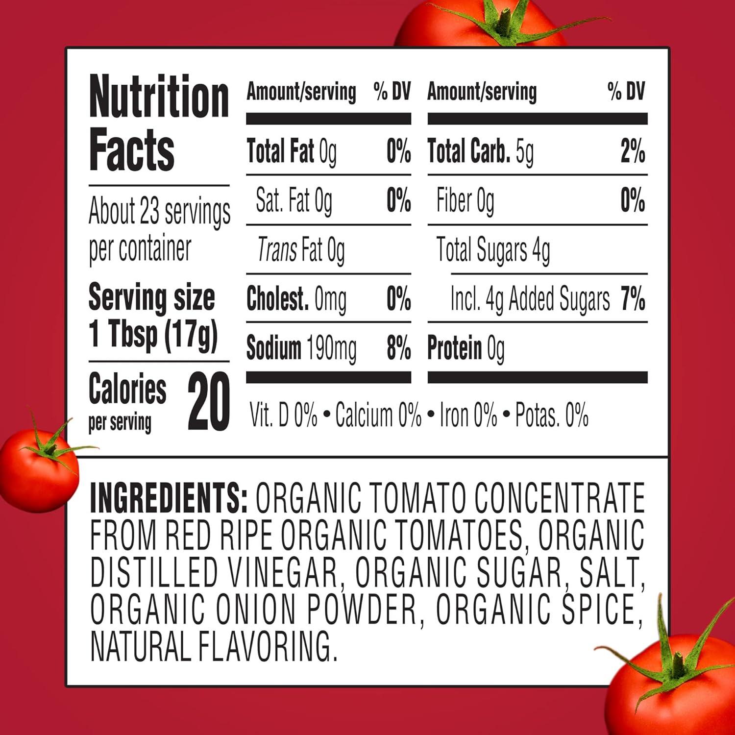 image:imageHeinz Organic Tomato Ketchup 14 oz Bottle14 Ounce Pack of 2