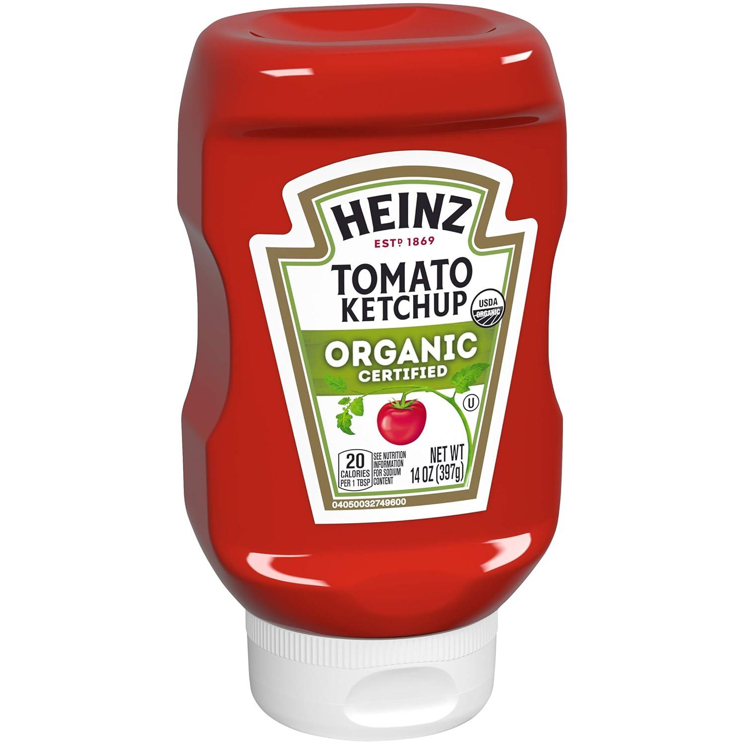 image:imageHeinz Organic Tomato Ketchup 32 oz BottleKetchup