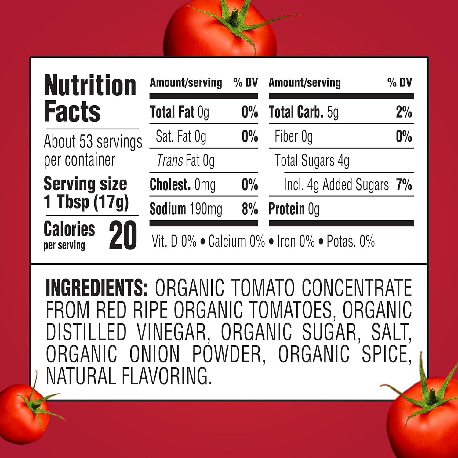 image:imageHeinz Organic Tomato Ketchup 32 oz BottleOrganic