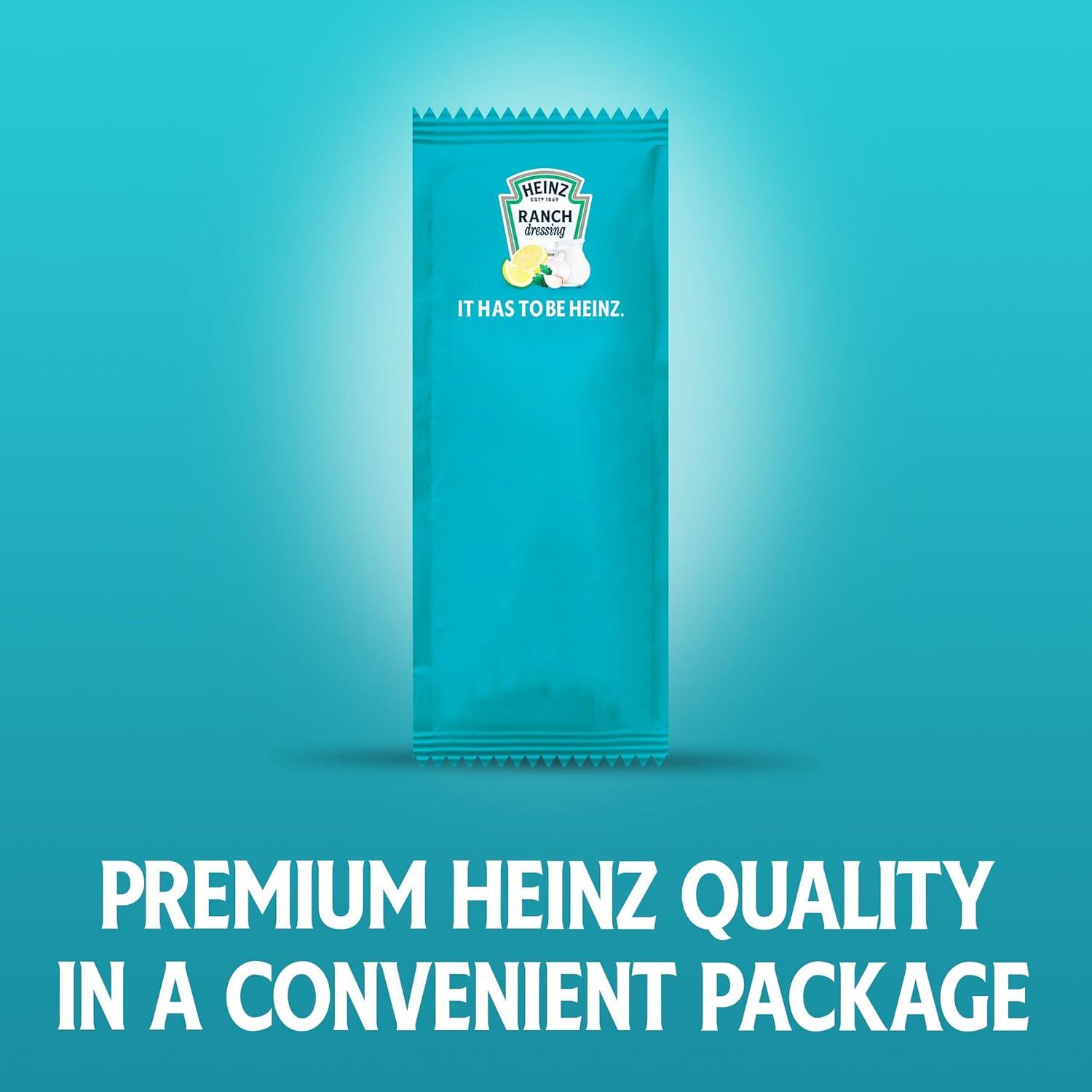 image:imageHeinz Ranch Dressing Single Serve Packet 2 oz Packets Pack of 60Ranch