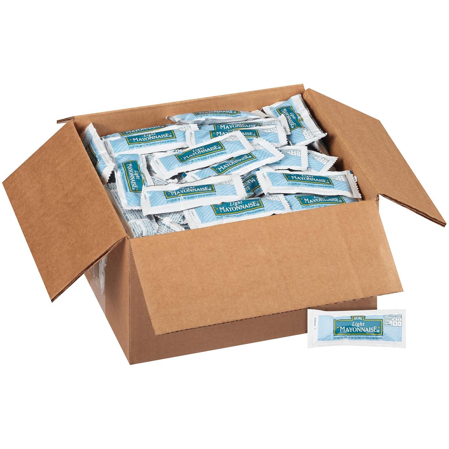 image:imageHeinz Real Mayonnaise Single Serve Packet 04 oz Packets Pack of 500Light