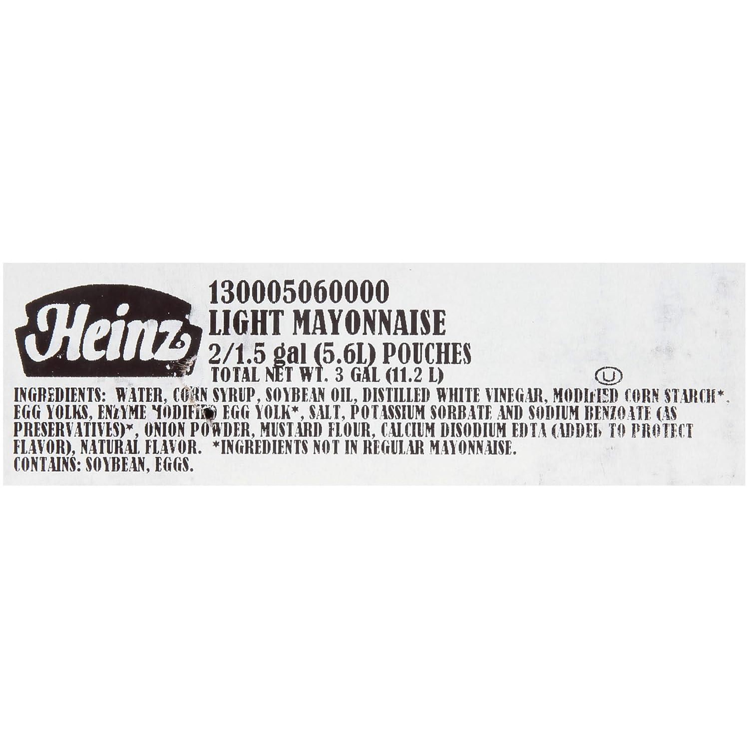 image:imageHeinz Real Mayonnaise Single Serve Packet 04 oz Packets Pack of 500natural