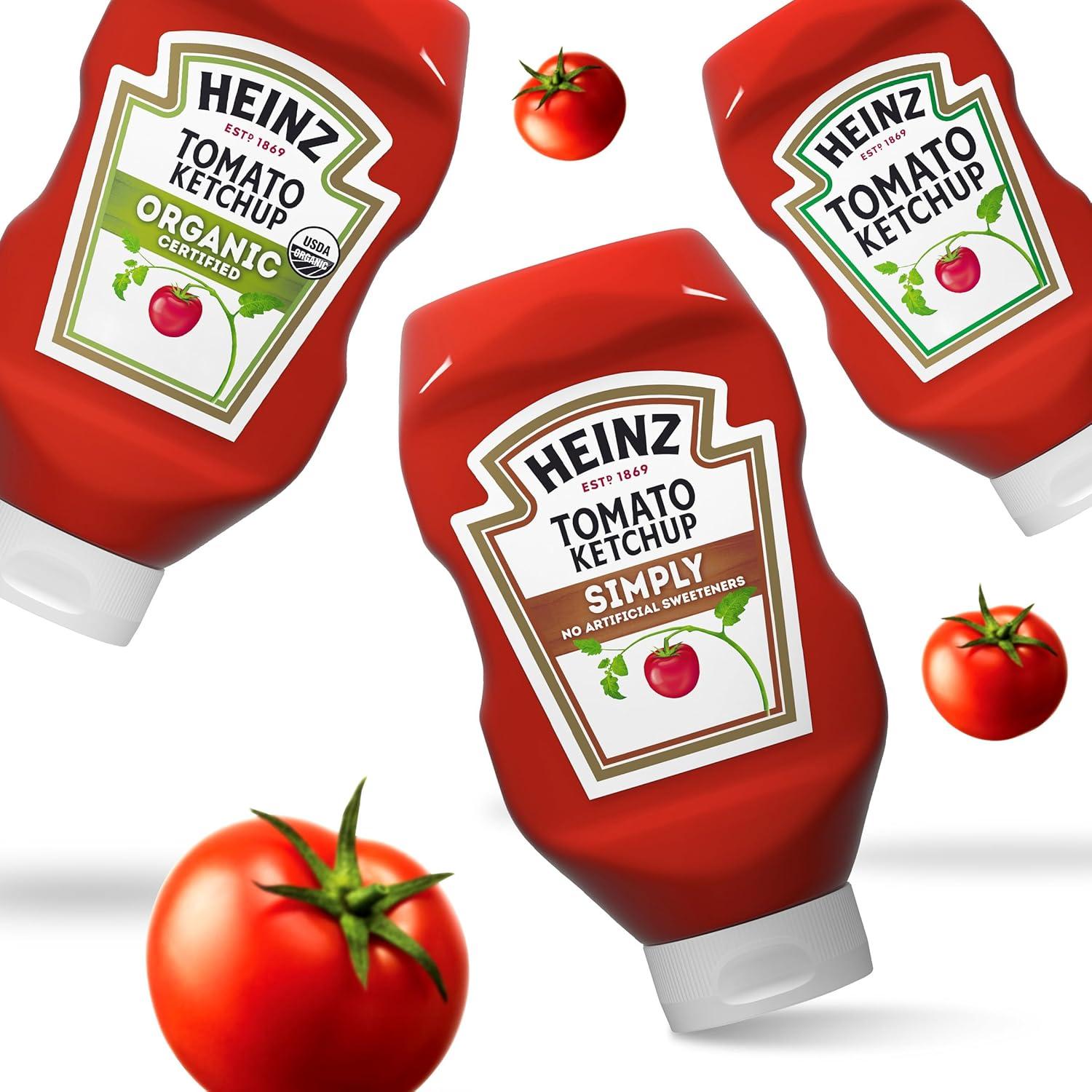 image:imageHeinz Simply Tomato Ketchup with No Artificial Sweeteners 31 oz BottleSimply