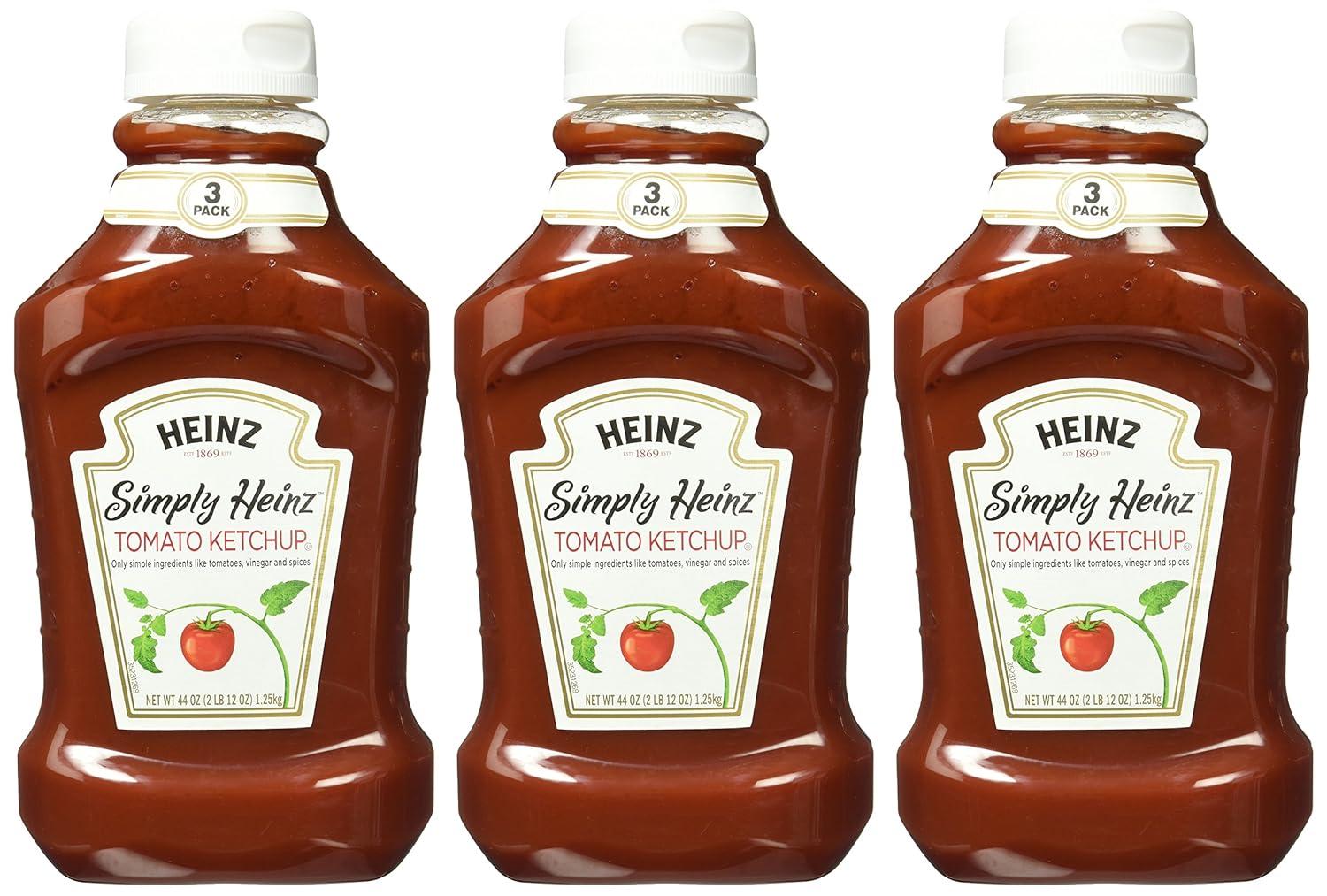 image:imageHeinz Simply Tomato Ketchup with No Artificial Sweeteners 31 oz BottleSimply Tomato Ketchup