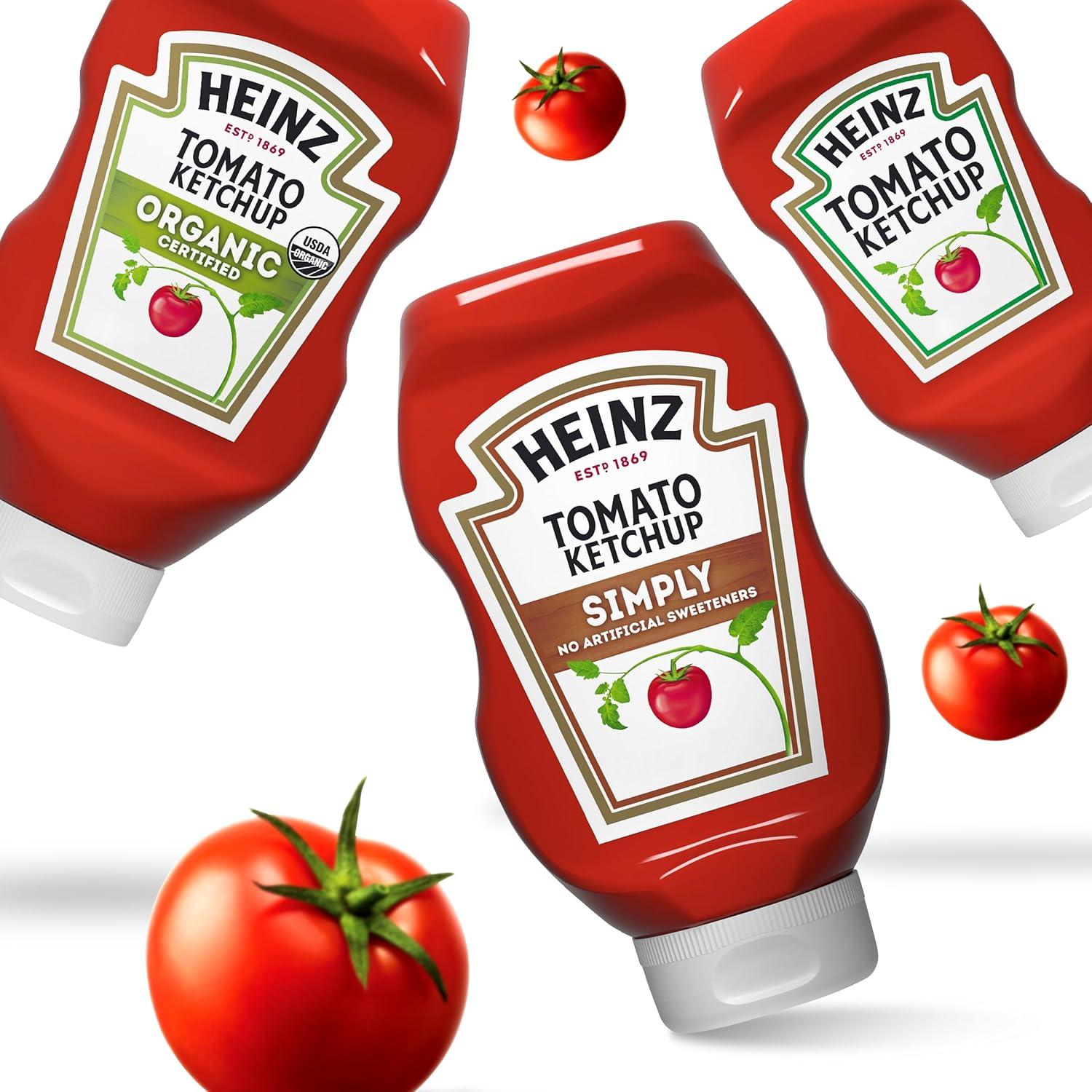 image:imageHeinz Simply Tomato Ketchup with No Artificial Sweeteners 31 oz BottleSimply Tomato Ketchup