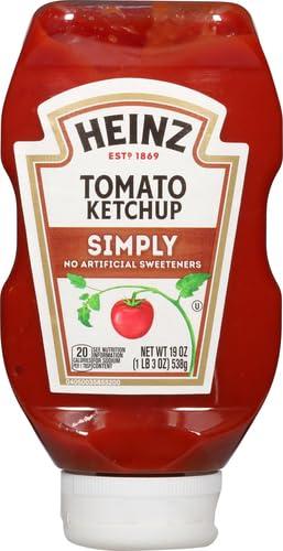 image:imageHeinz Simply Tomato Ketchup with No Artificial Sweeteners 31 oz BottleSimply Tomato Ketchup