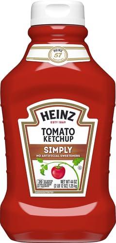 image:imageHeinz Simply Tomato Ketchup with No Artificial Sweeteners 31 oz BottleSimply Tomato Ketchup