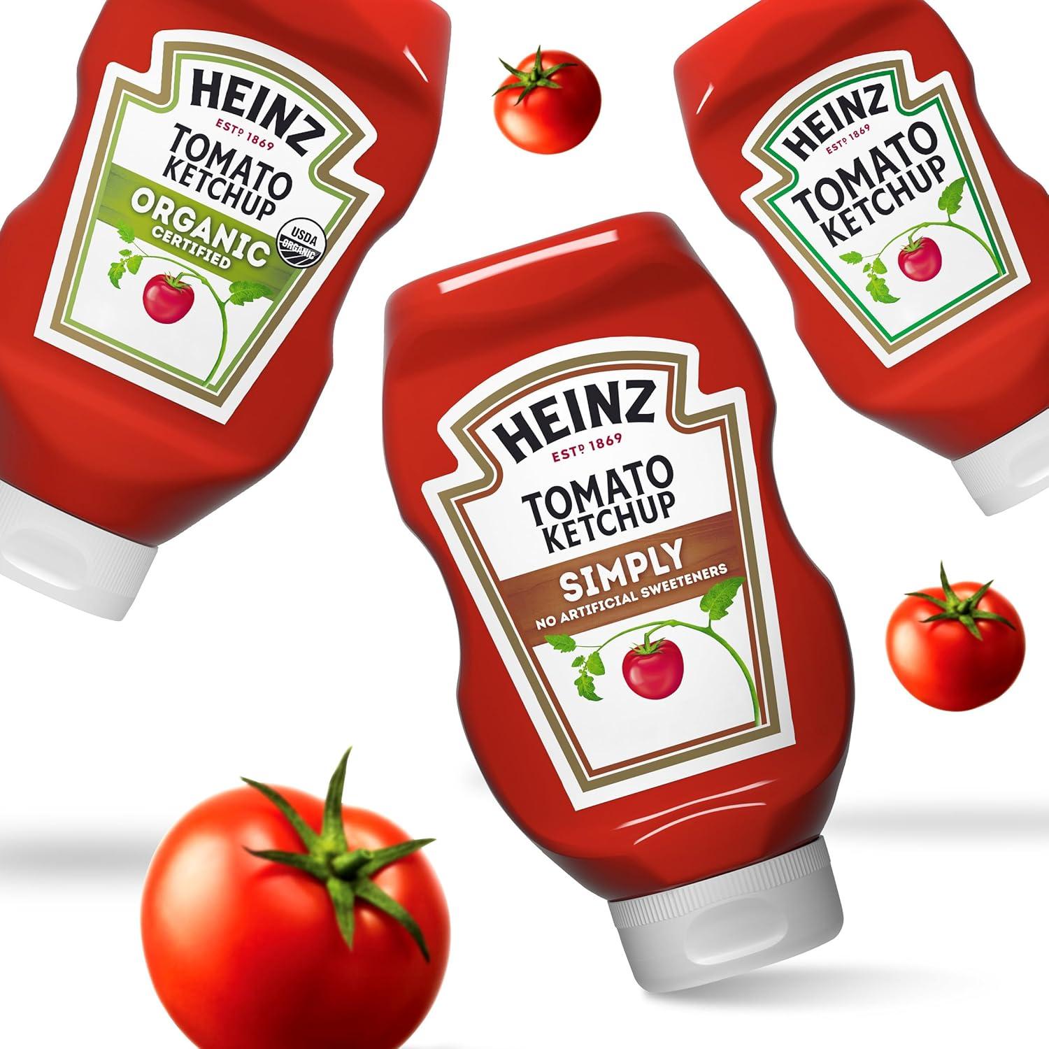 image:imageHeinz Simply Tomato Ketchup with No Artificial Sweeteners 31 oz BottleSimply Tomato Ketchup