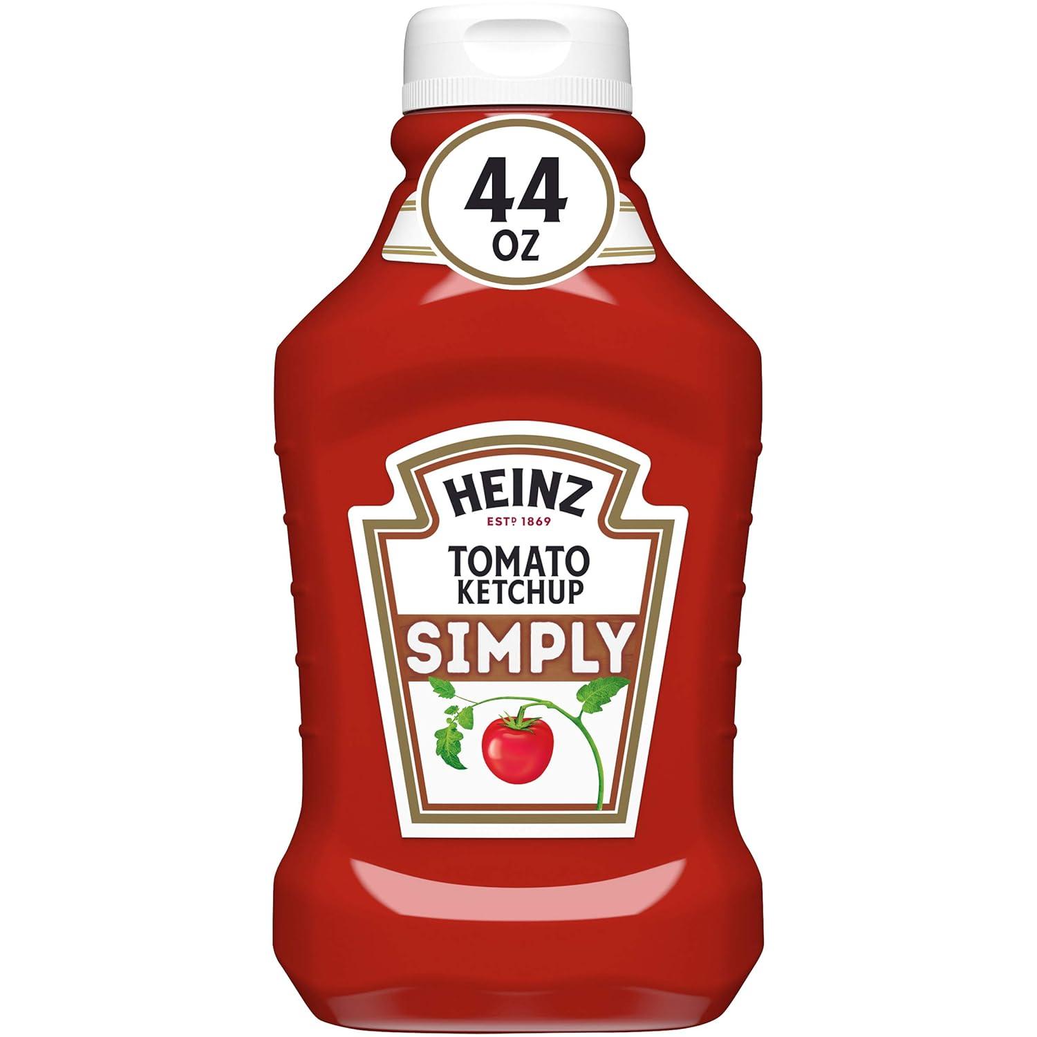 image:imageHeinz Simply Tomato Ketchup with No Artificial Sweeteners 31 oz BottleSimply Tomato Ketchup