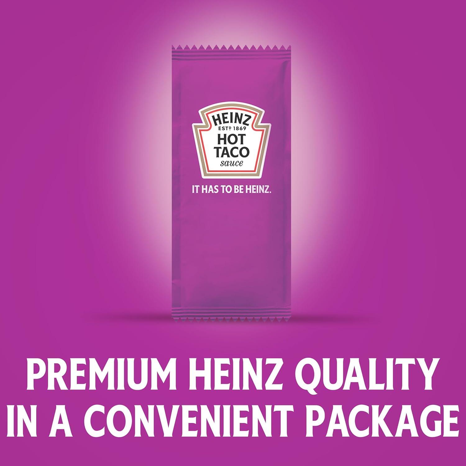 image:imageHeinz Taco Sauce Single Serve Packet 03 oz Packets Pack of 500
