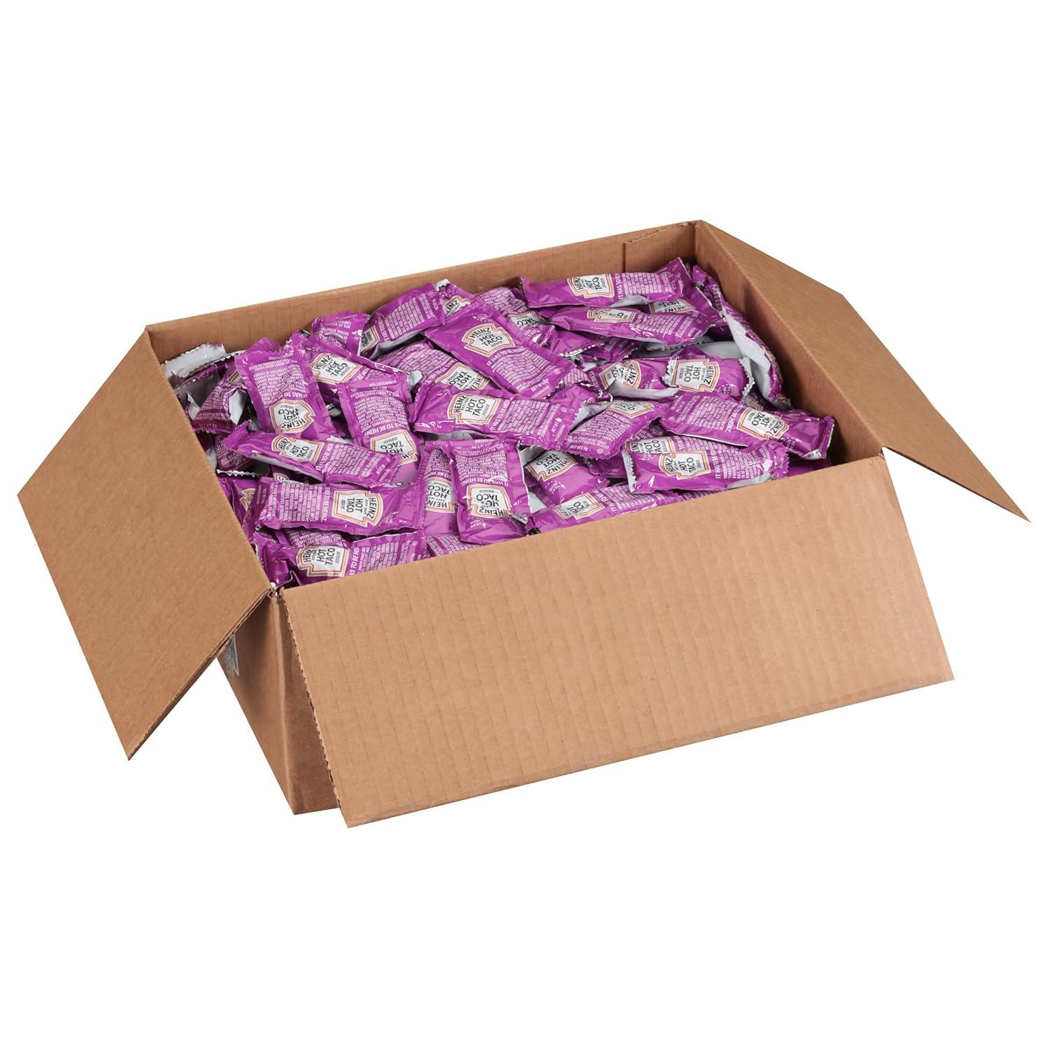 image:imageHeinz Taco Sauce Single Serve Packet 03 oz Packets Pack of 500