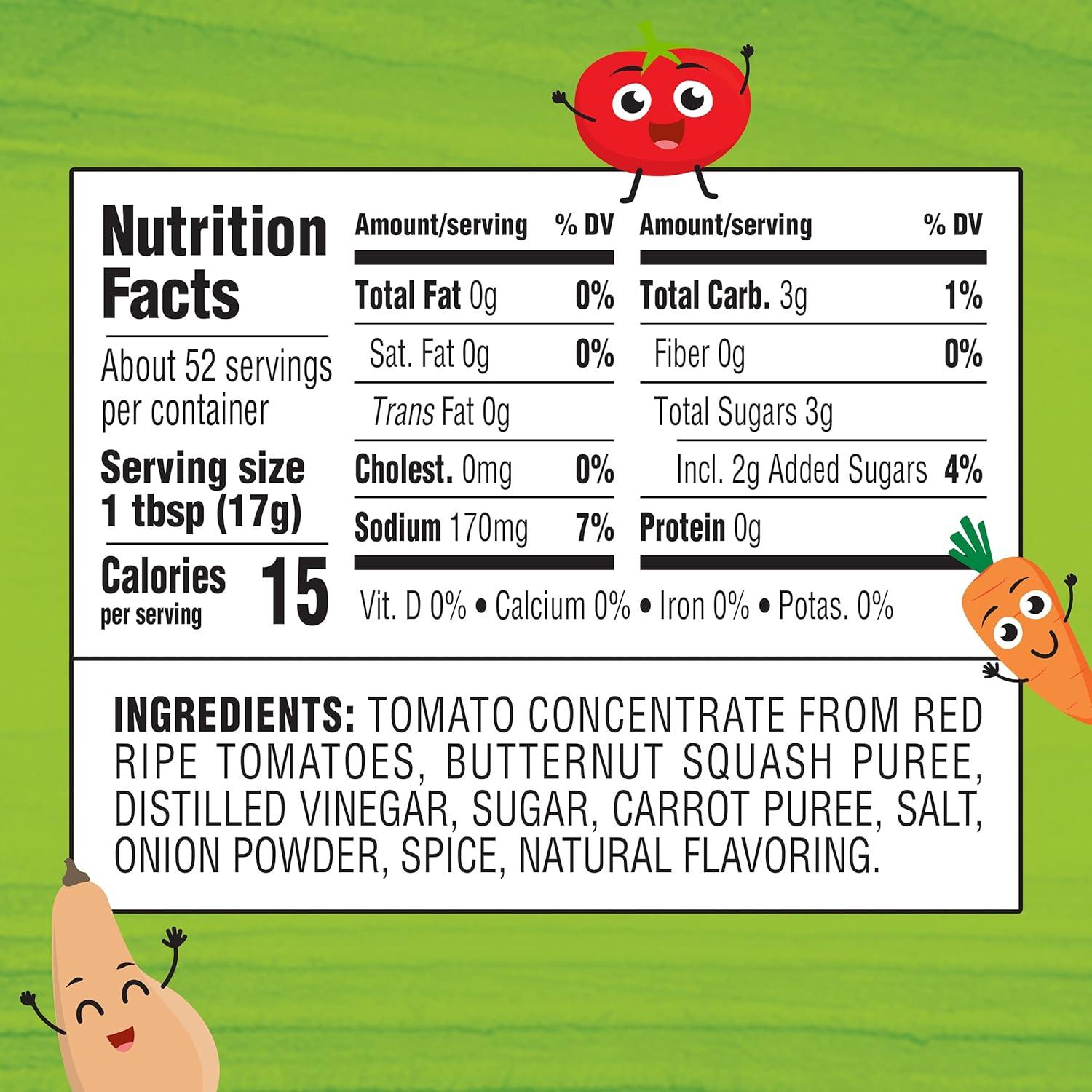 image:imageHeinz Tomato Ketchup 38 oz BottleBlend of Veggies Tomato Ketchup