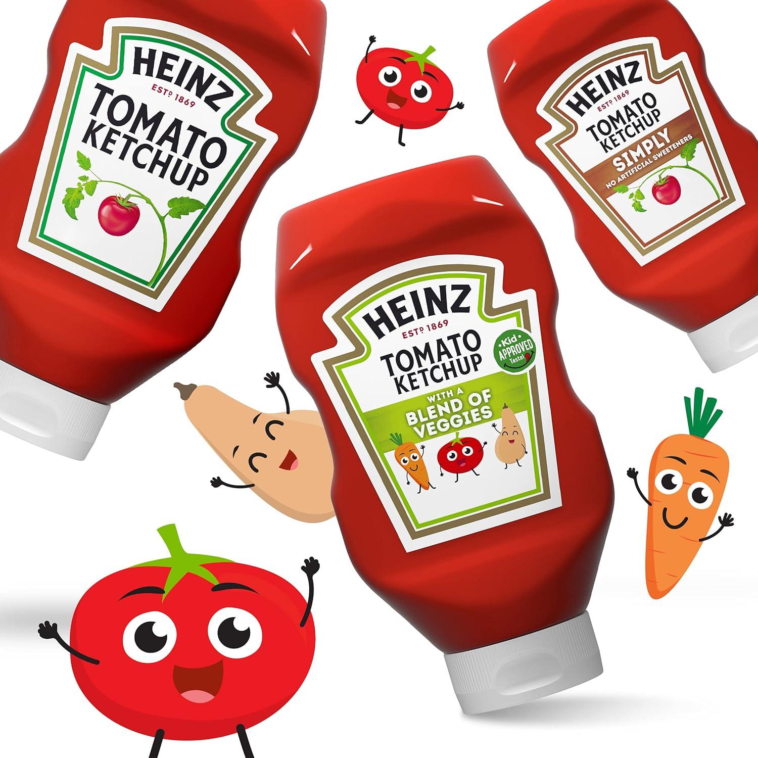 image:imageHeinz Tomato Ketchup 38 oz BottleBlend of Veggies Tomato Ketchup