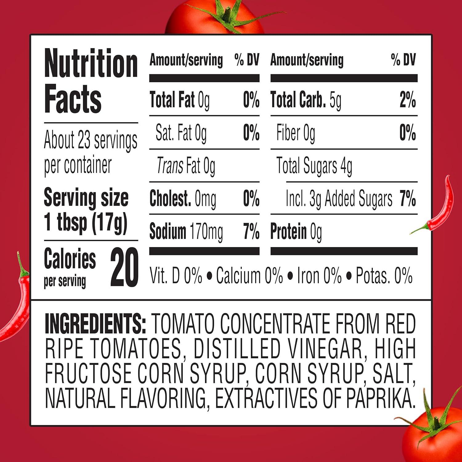 image:imageHeinz Tomato Ketchup 38 oz BottleSriracha Tomato Ketchup