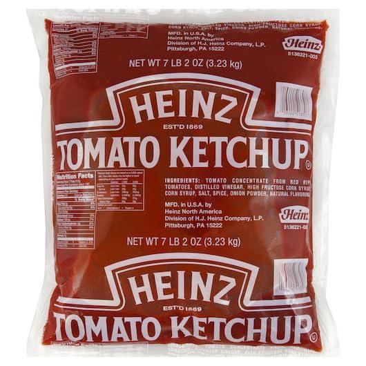 image:imageHeinz Tomato Ketchup Pouch 71L Bags Pack of 6Ketchup