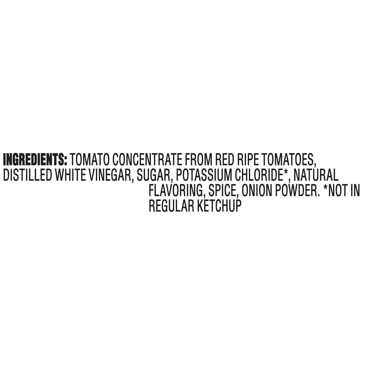 image:imageHeinz Tomato Ketchup with No Salt Added 14 oz BottleNo Salt