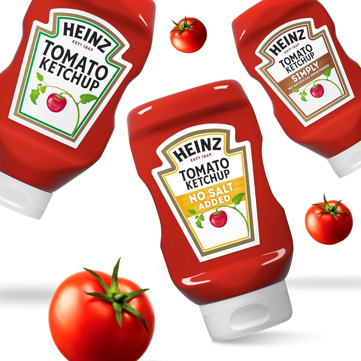 image:imageHeinz Tomato Ketchup with No Salt Added 14 oz BottleNo Salt Added