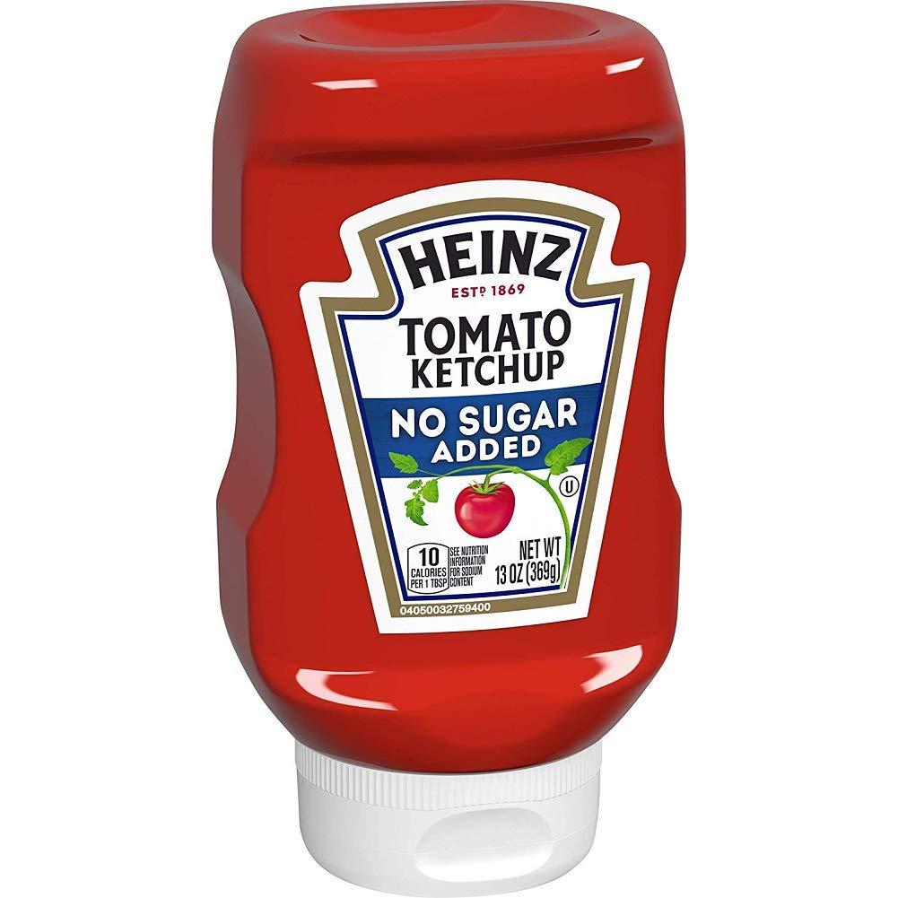 image:imageHeinz Tomato Ketchup with No Sugar Added 13 oz BottleNo Added Sugar