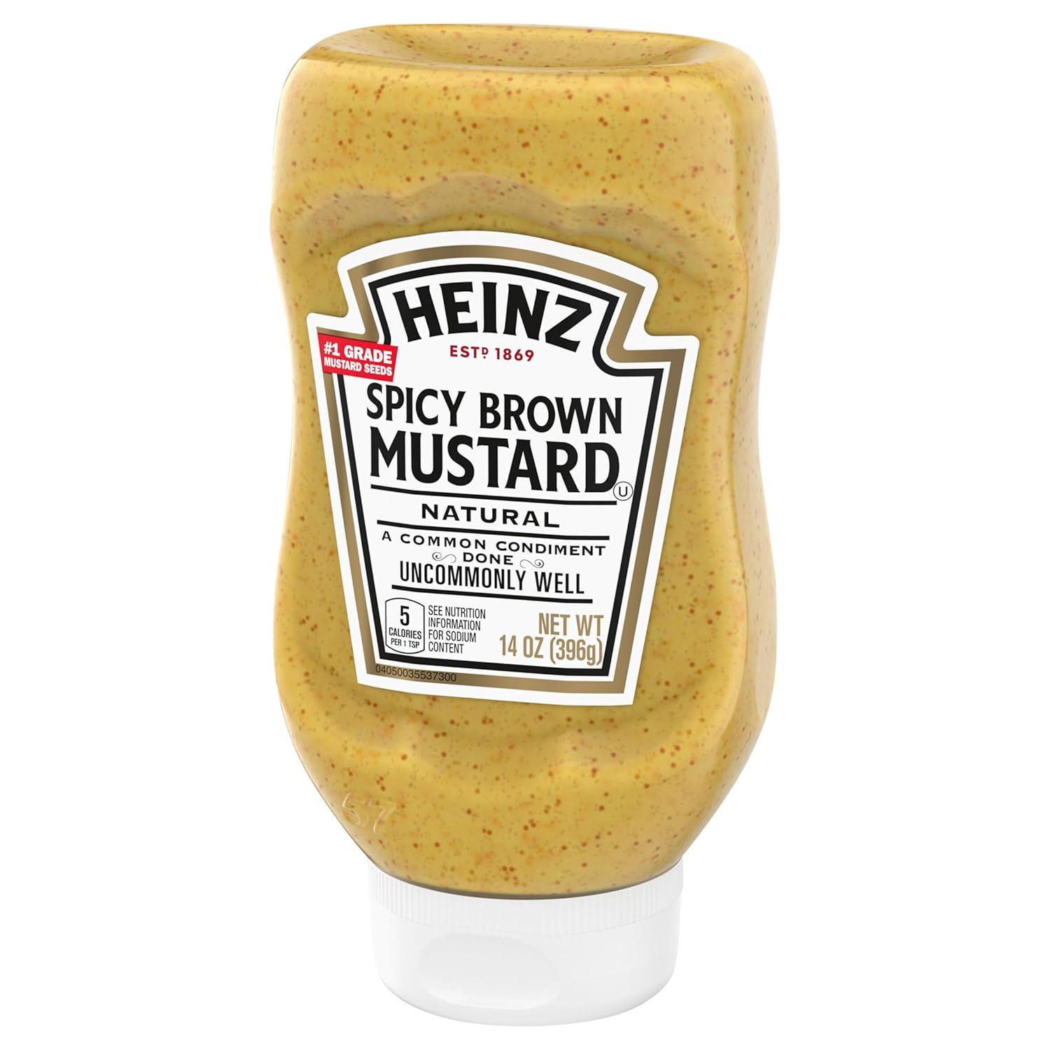 image:imageHeinz Yellow Mustard 14 ozSpicy Brown
