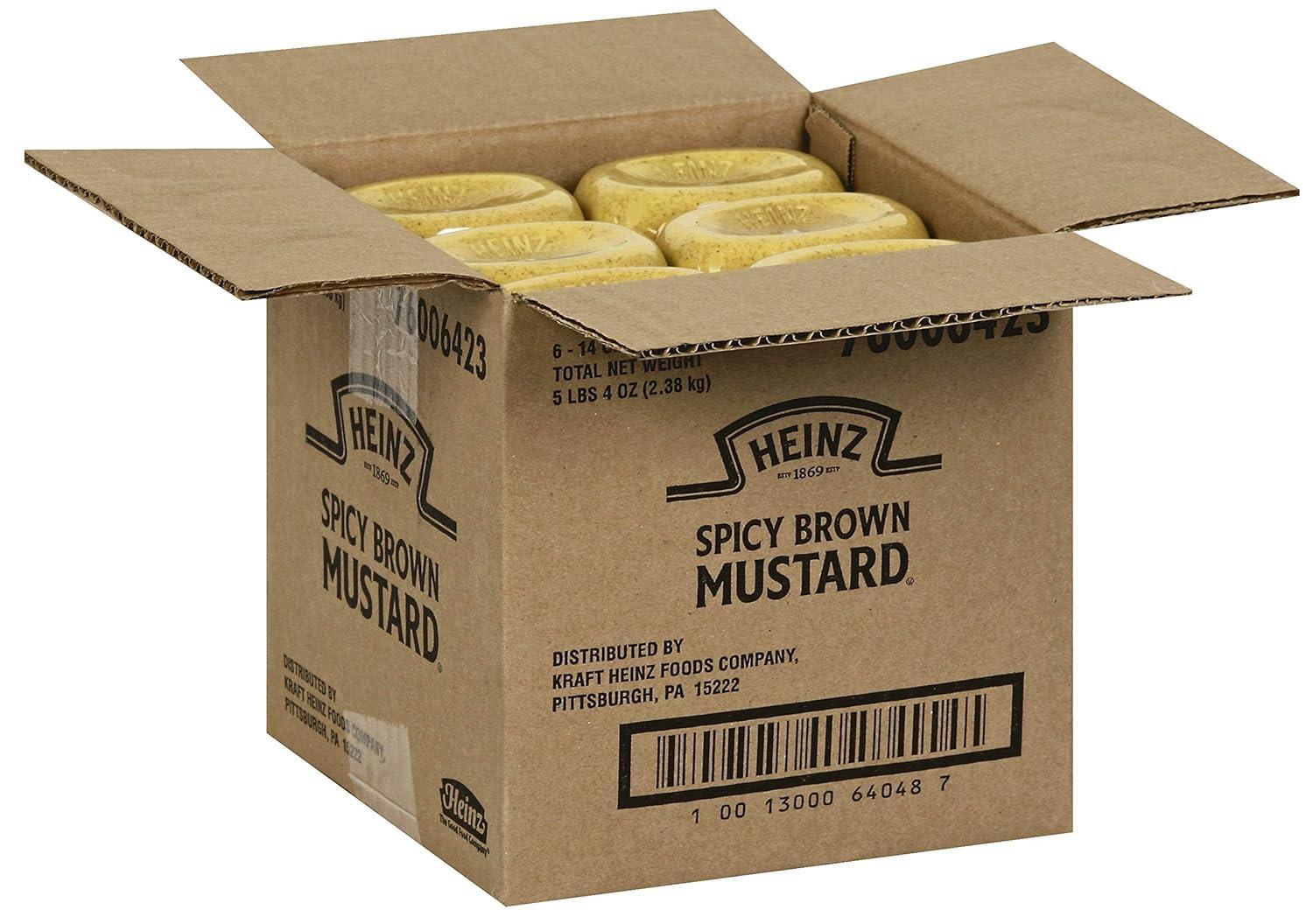 image:imageHeinz Yellow Mustard 14 ozSpicy Brown