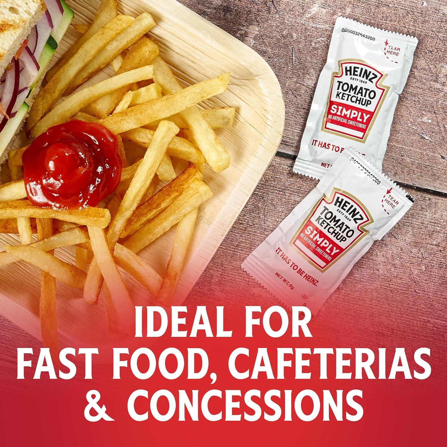 image:imageSimply Heinz Ketchup 031oz Packets Pack of 1000Ketchup