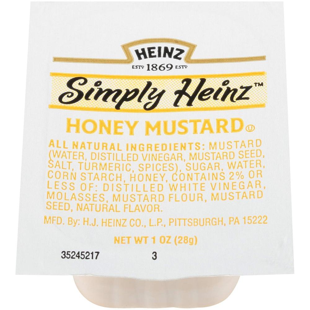 image:imageHeinz Honey Mustard Sauce 1 oz Packets Pack of 100Honey Mustard