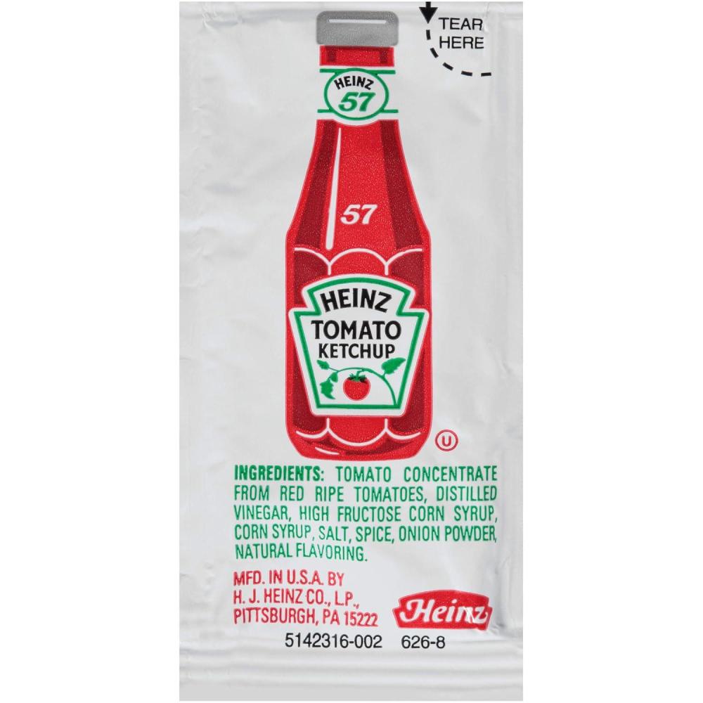 image:imageHeinz Ketchup Single Serve Packet 025 oz Packets Pack of 750039 Ounce Pack of 1000