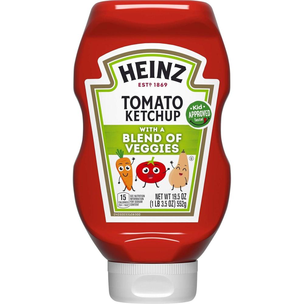 image:imageHeinz Ketchup Single Serve Packets 9g Packets Pack of 1000195 Ounce Pack of 1
