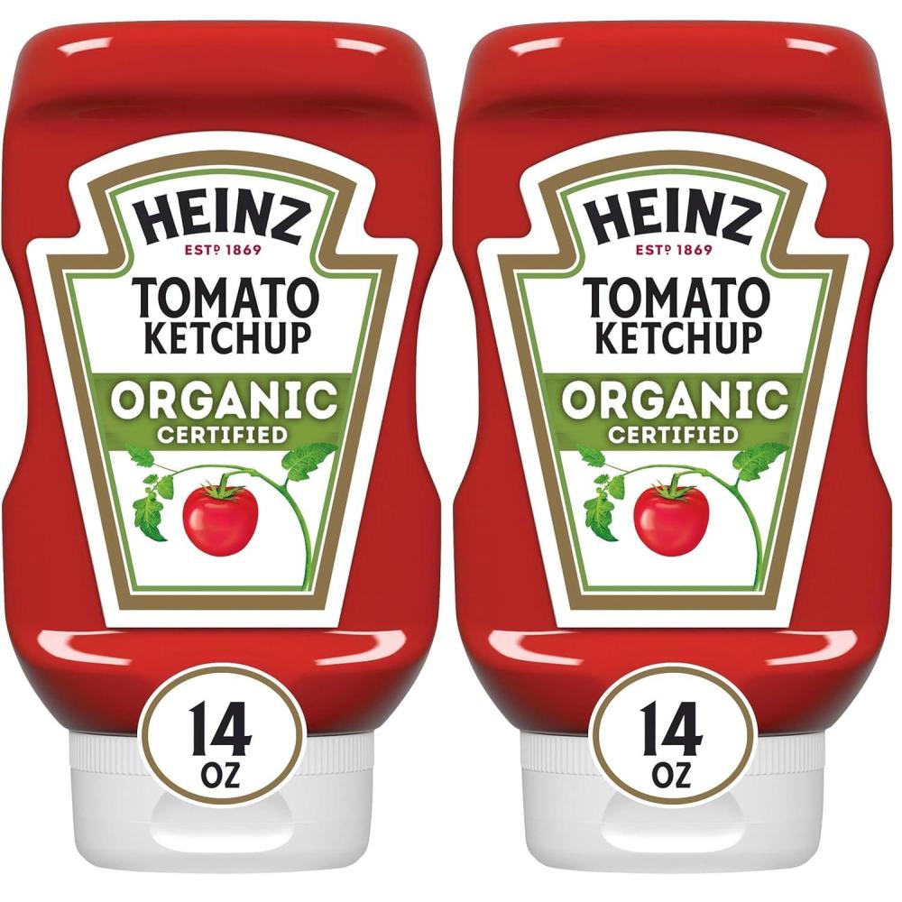 image:imageHeinz Organic Tomato Ketchup 14 oz Bottle14 Ounce Pack of 2