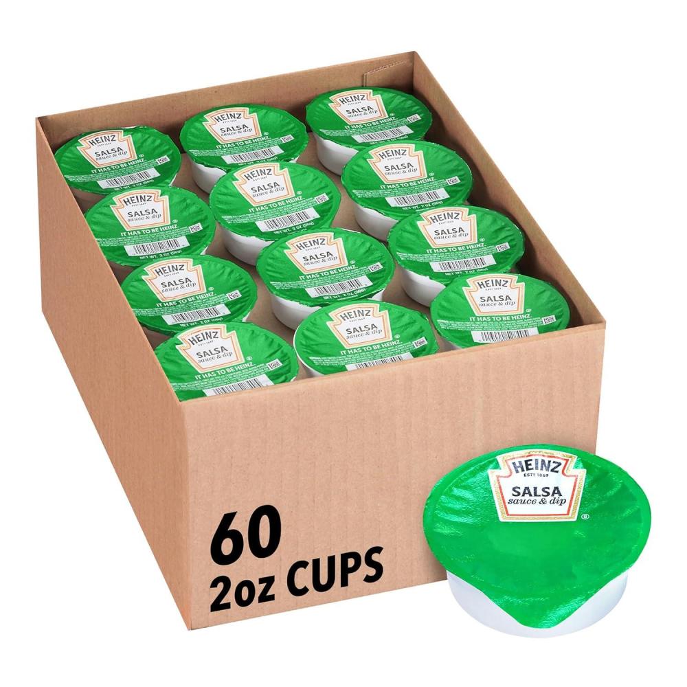 image:imageHeinz Salsa Single Serve Packet 2 oz Packets Pack of 60