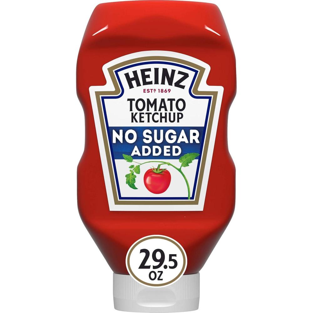 image:imageHeinz Tomato Ketchup with No Sugar Added 13 oz BottleTomato