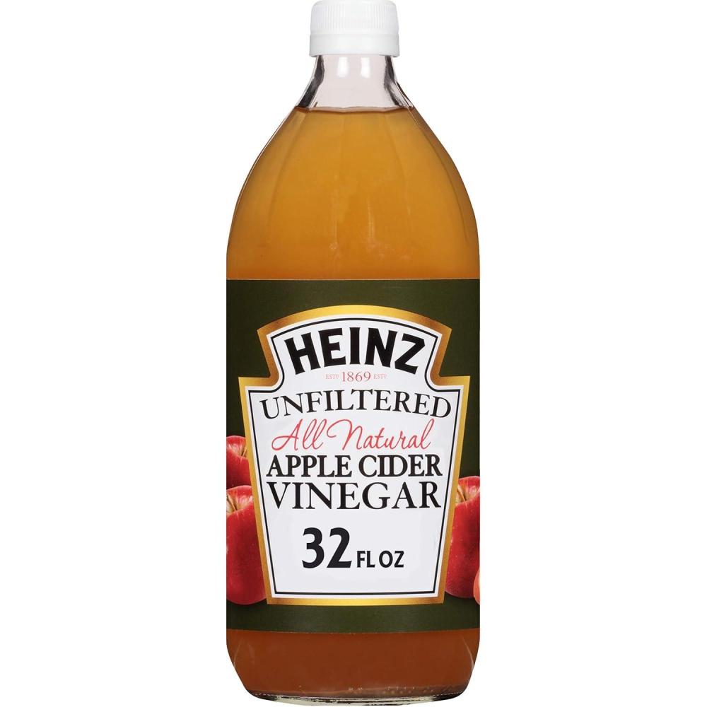 image:imageHeinz Vinegar Natural Unflitered Apple Vinegar 32oz Bottle32 Fl Oz Pack of 1