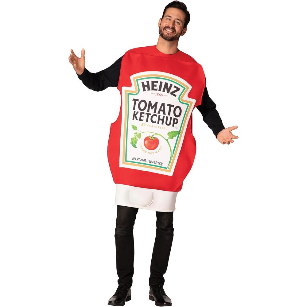 image:imageRasta Imposta Unisex Heinz Ketchup Squeeze Bottle Adult Costume