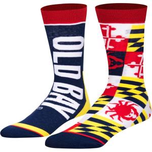 image:imageCool Socks  Condiment Novelty Crew Socks for Men amp Women  Fun FoodThemed Gift Colorful Everyday Crew Sock CollectionOld Bay