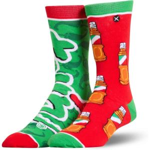 image:imageCool Socks  Condiment Novelty Crew Socks for Men amp Women  Fun FoodThemed Gift Colorful Everyday Crew Sock CollectionTajin Split