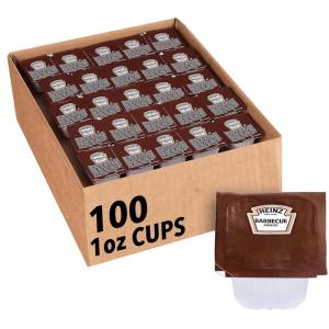 image:imageHeinz BBQ Sauce Dip Cup Single Serve Packet 1 oz Packets Pack of 100Barbecue