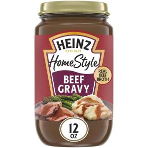 image:imageHeinz HomeStyle Beef Gravy 12 oz JarBeef