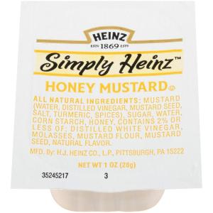 image:imageHeinz Honey Mustard Sauce 1 oz Packets Pack of 100Honey Mustard