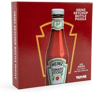 image:imageHeinz Ketchup Bottle Food Puzzle for Adults and Kids  Difficult 570 Piece Jigsaw Puzzle Toy  Fun Quarantine Gifts  Interactive Brain Teaser for Game Night  11 x 37 Inches
