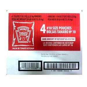 image:imageHeinz Ketchup Single Serve Packet 025 oz Packets Pack of 750285 Pound